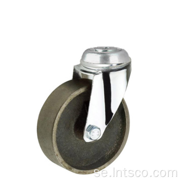 Industri Bolt Hole Cast Iron Swivel Casters